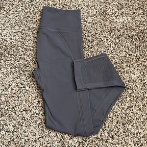 Lululemon leggings- seamless grey